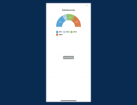 logo-Donut Chart - Half Circle at 180 mark